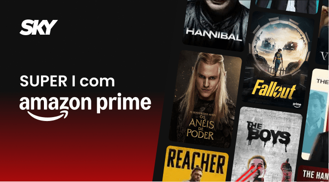 plano sky com amazon - Super I